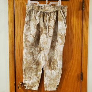 Shein Curve tye dye pants